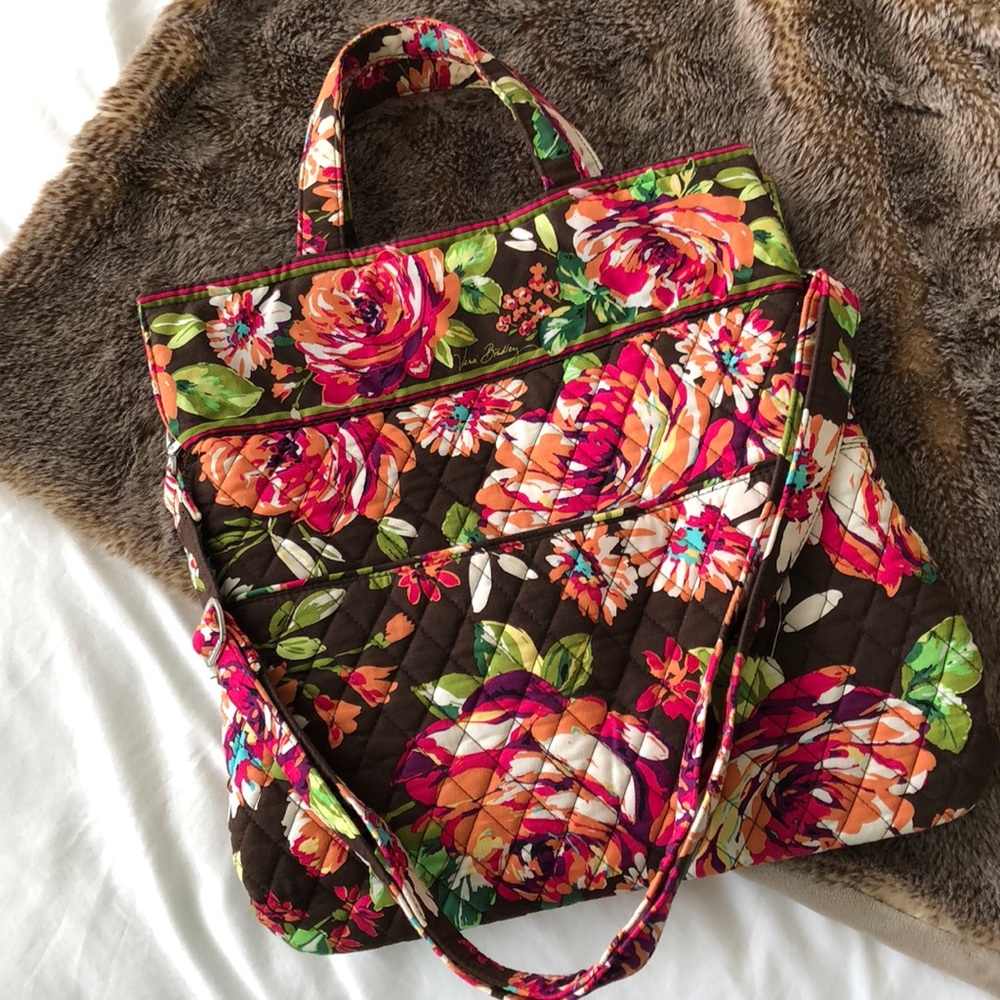 Vera Bradley English Rose Convertible Crossbody